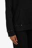 Valentino Black Rockstud Hoodie Size S