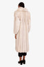 Vintage White/Grey Long Wolf Fur Coat Est Size M