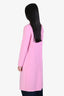 Smythe Light Pink Bow Pea Coat Size 2