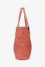Bottega Veneta Peach Intrecciato Leather Tote