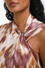 Isabel Marant Etoile Off-White and Tan Bernice Mini Dress Size XS