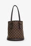 Louis Vuitton 1997 Damier Ebene Marais Bucket Bag 23 with Pouch