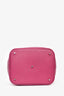 Hermès 2016 Magenta Clemence Picotin Lock TGM 31