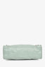 Balenciaga 2013 Mint Green Leather Classic City Bag with Strap