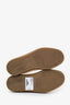 Loro Piana White Leather Suede Sneakers Size 36