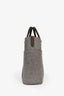 Hermès Grey Felt 'The Grooming' Bag