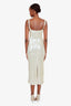 L'Academie Blush Pink Sequin Midi Dress Size XXS