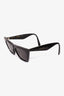 Celine Black Acetate Edge Cat Eye Sunglasses