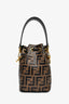 Fendi Brown Mon Tresor Bucket Bag