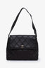 Pre-loved Chanel™ 2000-02 Brown Quilted Leather CC Kelly Top Handle Shoulder Bag