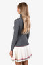 Thom Browne Grey Wool Turtleneck Sweater Size 38