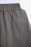 Brunello Cucinelli Grey Tulle Midi Skirt Size 2
