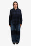Jil Sander Blue Denim Patchwork Jeans Size 32