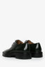 Mocassins Tabi Derby à lacets Maison Margiela en cuir vert/noir, pointure 41 homme