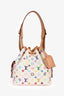 Louis Vuitton x Murakami 2010 White Monogram Petite Neo Bucket Bag