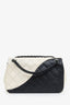 Pre-loved Chanel™ Black/White Quilted Lambskin Paris-Seoul Yin Yang Flap Bag