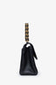 Pre-loved Chanel™ 1994-96 Black Quilted Leather CC Flap Top Handle Bag