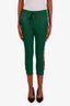 Gucci Green Web Trim Track Pants Size S