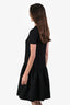 Alexander McQueen Black 2022 Black Cut Out Flare Mini Dress Size 40