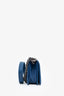 Pre-loved Chanel™ Blue Stingray Leather Small Boy Bag