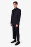 Christian Dior Navy Virgin Wool Single Breasted Suit Jacket + Pant Set Size 52R
