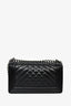 Pre-loved Chanel™ 2014 Limited Edition Chevron Quilted Leather Medium Boy Bag