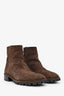 Stuart Weitzman Brown Suede Ankle Boots Size 6.5