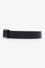 Bottega Veneta Black Intrecciato Stamp Belt Size 95