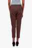 Brunello Cucinelli Brown Cotton Cargo Pants Size 12