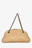 Pre-loved Chanel™ 2010 11 Gold Aged Calfskin Just Mademoiselle Small Bowling Bag