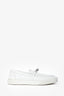Hermès White Leather 'Game' Sneakers Size 38