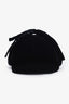 Miu Miu Black Velvet Hat With Ear Flaps Size M