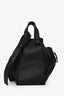 Loewe Black Leather Small Hammock Shoulder Bag
