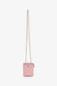 Pre-loved Chanel™ Pink Quilted Caviar 2021 Mini Coco Beauty Vanity Case