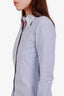 Thom Browne Blue Cotton Button Down Shirt Size 00