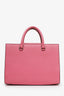 Jimmy Choo Pink Cheri Leather Book Tote