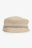 Christian Dior Straw Newsboy Cap Size 58