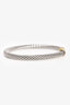 David Yurman 18K Yellow Gold/Sterling Silver Diamond Classic Cable Bracelet