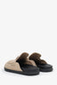 Mules « Go » Hermès en daim beige, pointure 38,5