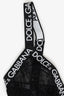 Dolce & Gabbana Black/White Lace Bralette Top Size S