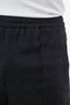 Gucci Navy Blue GG Jacquard Drawstring Pants Size 46 Mens