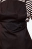 Prada Black Nylon Babydoll Mini Dress Size 38