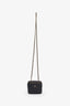 Pre-loved Chanel™ 2021+ Black Leather Disco CC Mini Vanity Crossbody Bag