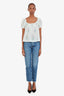 Agolde Blue Denim Straight Leg Jeans Size 26