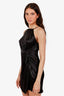 T by Alexander Wang Black Silk Strappy Dress Size 2
