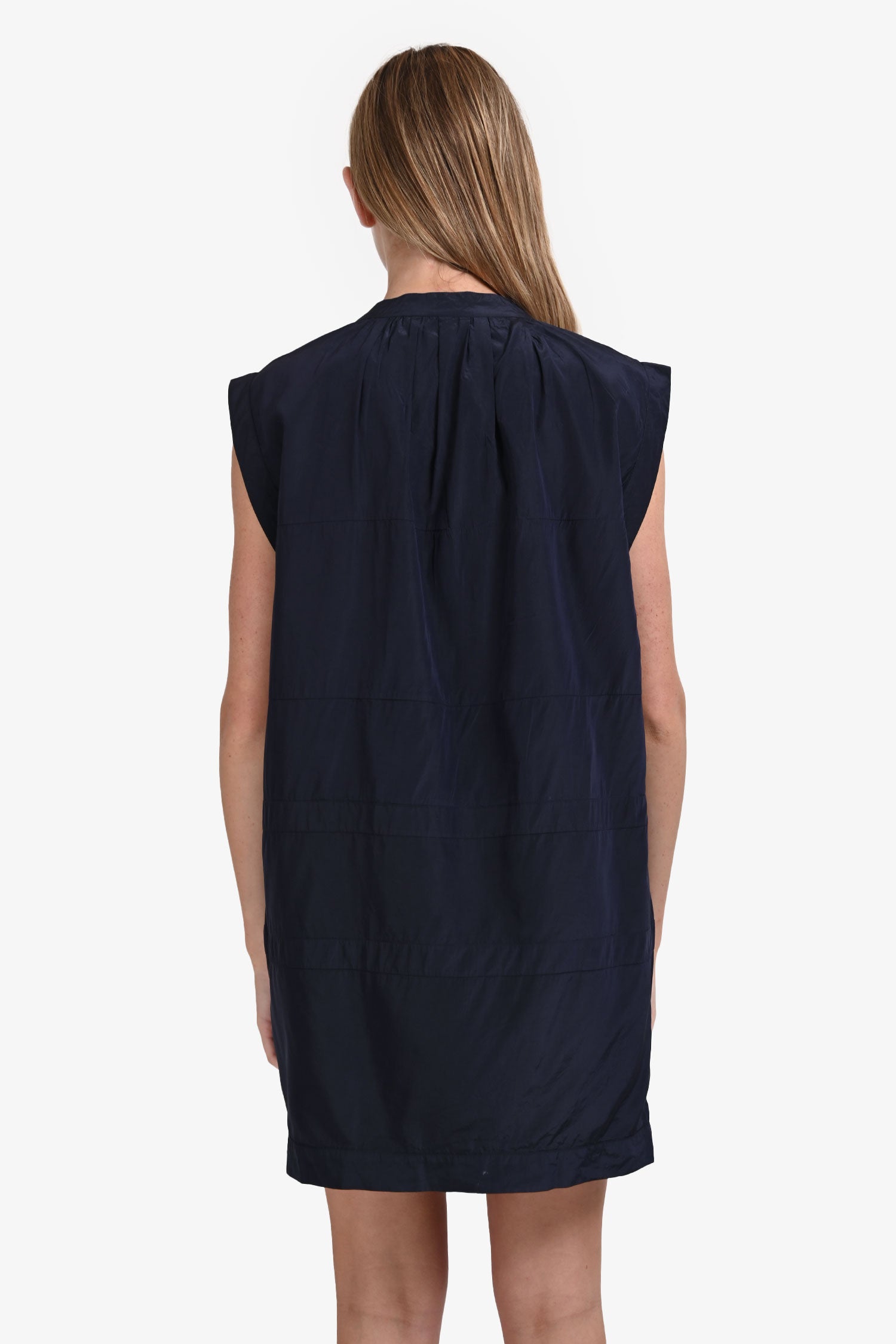 Miu Miu 2007 Navy Nylon Midi Dress Size 42 – Mine & Yours