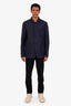 Moncler Black Logo Patch Track Pants Size L Mens