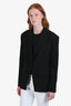 Camila Coelho Black Single Breasted Blazer Size S