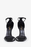 Saint Laurent Black Patent Leather 'Opyum' Heels Size 39