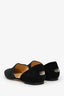 Jimmy Choo Black Glitter Flats Size 38.5